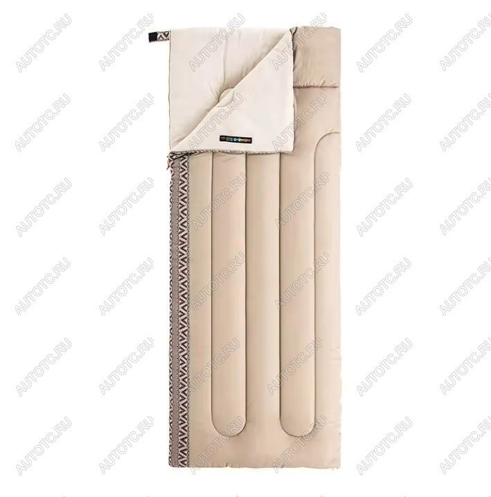 3 199 р. Мешок спальный Naturehike L150, 190х75см, (ТК: +13C), (левый), бежевый  nh20msd05-crl  с доставкой в г. Воронеж