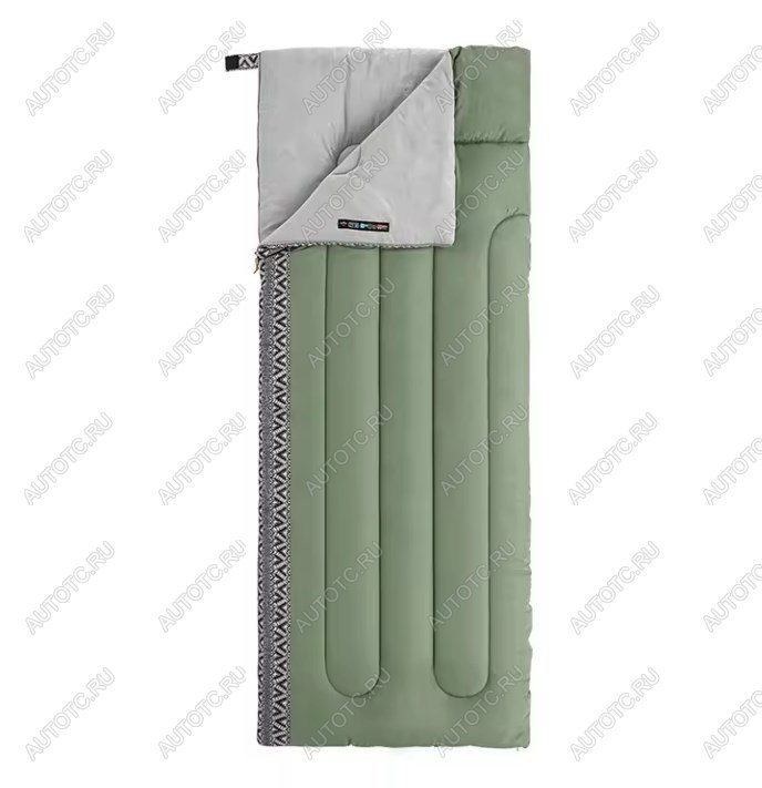 3 239 р. Мешок спальный Naturehike L150, 190х75см, (ТК: +13C), (левый), зеленый  nh20msd05-swll  с доставкой в г. Воронеж