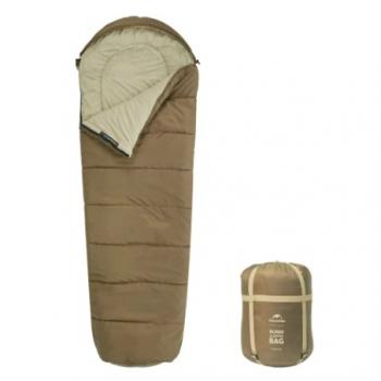 4 699 р. Мешок спальный Naturehike Mummy MJ600, 210х80 см, (правый) (ТК: -5C), коричневый  cnk2300sd014-dbr  с доставкой в г. Воронеж. Увеличить фотографию 1