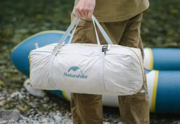 11 449 р. Палатка Naturehike Cloud-Creek PRO, 2-местная, бежево-желтая  cnk2300zp024-2ypro  с доставкой в г. Воронеж. Увеличить фотографию 7