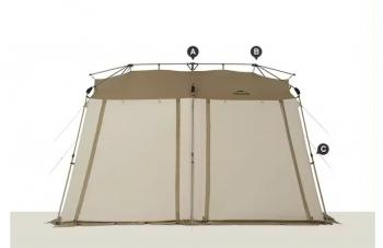 51 999 р. Палатка Naturehike Village 13 Quick-opening, автоматическая 5-8-местная  cnh23zp12003-br  с доставкой в г. Воронеж. Увеличить фотографию 7