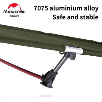 8 899 р. Раскладушка Naturehike XJC05, 190х65х15 см, до150 кг, темно-зеленая  nh20jj001-agr  с доставкой в г. Воронеж. Увеличить фотографию 6