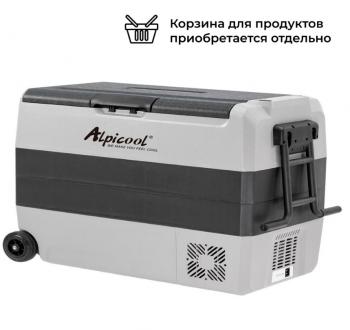 27 459 р. Холодильник автомобильный ALPICOOL ET-60 60 л 1224 В  990258  с доставкой в г. Воронеж. Увеличить фотографию 1