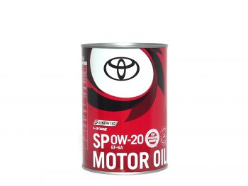 1 779 р. Масло моторное TOYOTA (металлическая канистра)   0W-20 1Л TOYOTA 08880-13206  с доставкой в г. Воронеж. Увеличить фотографию 1