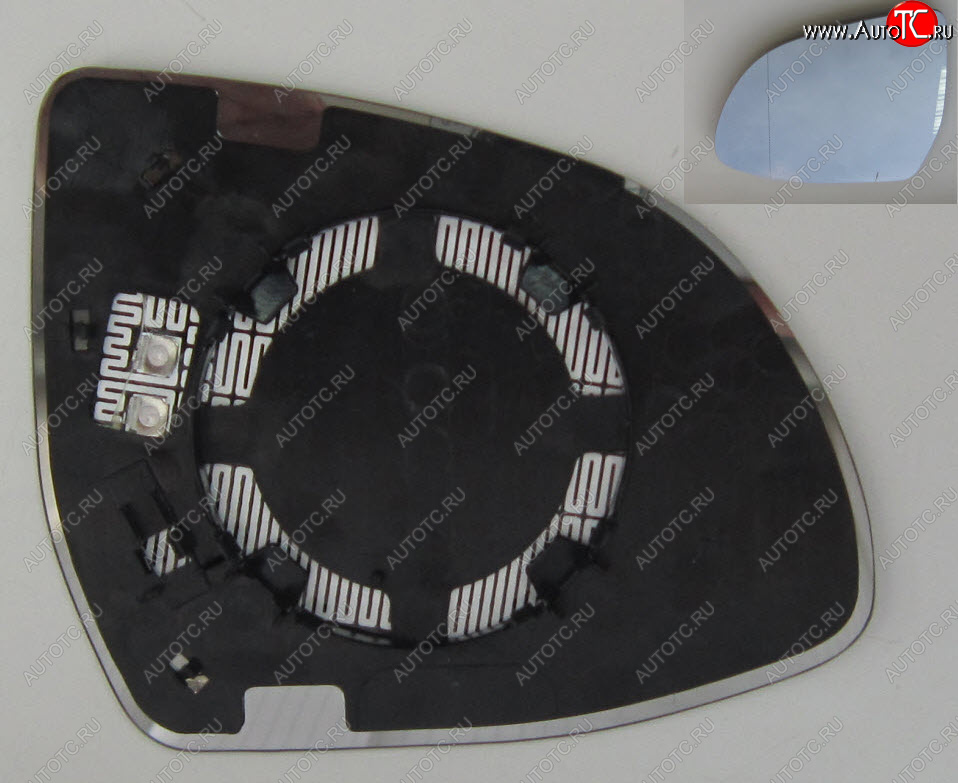 849 р. X5 13-15 {F25 14- F16 14-15} СТЕКЛО ЗЕРКАЛА ЛЕВ С ПОДОГРЕВ (aspherical) (Тайвань) BodyParts bmf1513-460-l  с доставкой в г. Воронеж