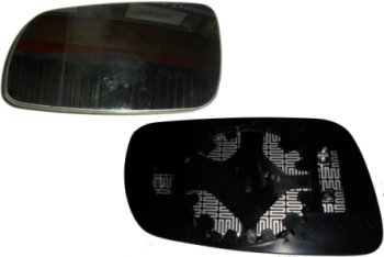 799 р. OCTAVIA 96- {FABIA 98-05SHARAN 98-} СТЕКЛО ЗЕРКАЛА ЛЕВ С ПОДОГРЕВ (aspherical) БОЛЬШ (Тайвань) BodyParts sdoct96-460-l  с доставкой в г. Воронеж. Увеличить фотографию 1