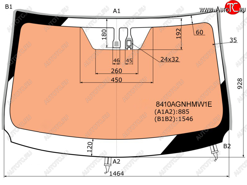 22 699 р. Стекло лобовое (Обогрев полный Датчик дождя Молдинг) Toyota RAV4 (XA40) 12-19 FUYAO 8410AGNHMW1E  с доставкой в г. Воронеж