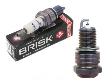 529 р. Свеча зажигания TOYOTA LITEACEDYNA 88- 2Y3Y4Y1RZ5MGEU4KE BRISK LR17YP-1  с доставкой в г. Воронеж. Увеличить фотографию 1