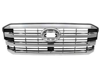 Решетка радиатора Toyota Land Cruiser (J300) 21- (Комплектация под камеру) SAT ST-17-0114
