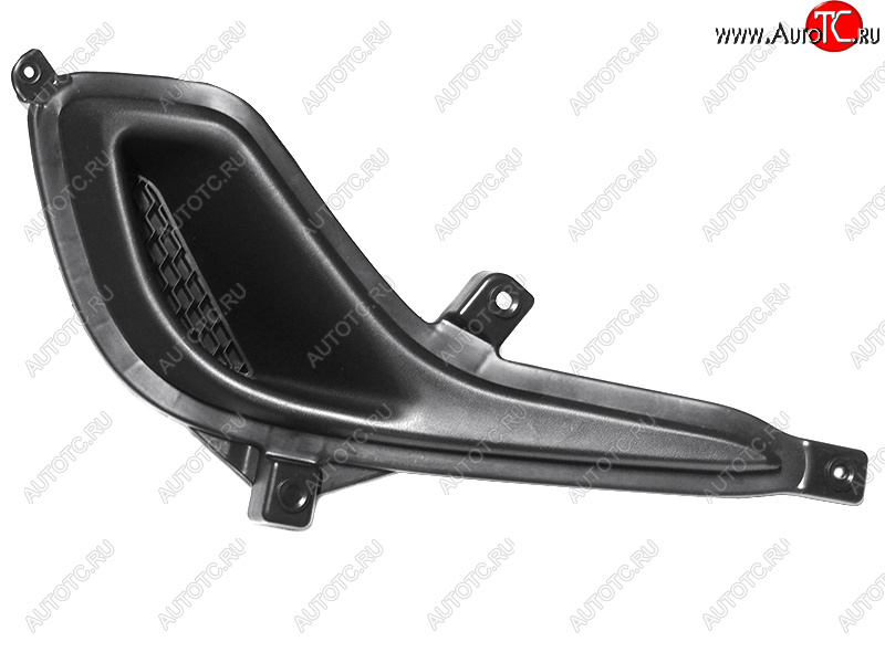 299 р. Заглушка бампера RH под крюк SAT Hyundai Solaris RBr седан дорестайлинг (2010-2014) (вместо ПТФ)  с доставкой в г. Воронеж