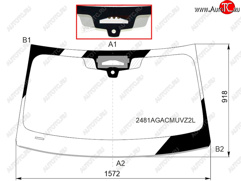 27 649 р. Стекло лобовое (Три камеры Датчик дождя Проекция Молдинг) BMW 7-Series 19-23 FUYAO 2481AGACMUVZ2L  с доставкой в г. Воронеж
