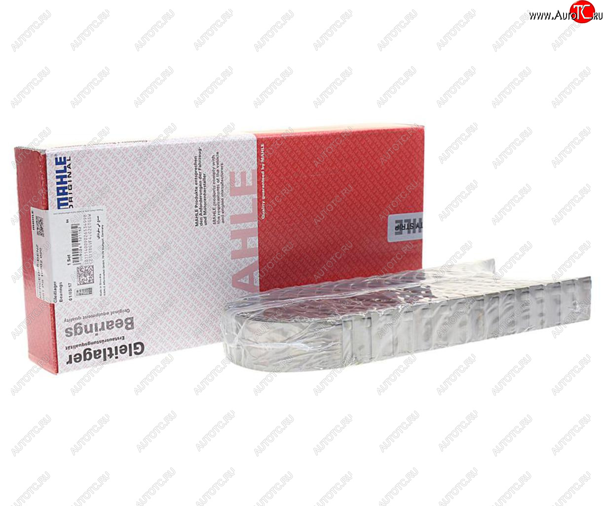 14 799 р. Вкладыши MERCEDES дв.OM402,422,442 шатунные STD комплект (16шт.) MAHLE MAHLE 001ps10002000  с доставкой в г. Воронеж