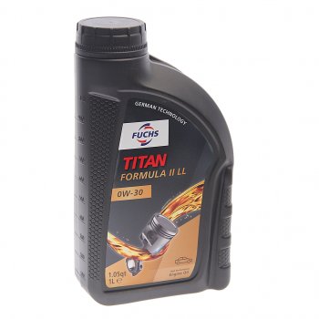 1 999 р. Масло моторное TITAN Formula II LL 0W30 синт.1л FUCHS FUCHS 0059971007  с доставкой в г. Воронеж. Увеличить фотографию 1