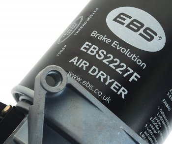 11 999 р. Осушитель воздуха МАЗ КАМАЗ ПАЗ DAF MAN с подогревом и регулятором EBS EBS 01011104  с доставкой в г. Воронеж. Увеличить фотографию 5