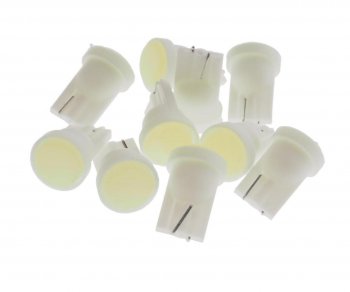 15 р. Лампа светодиодная 12V W5W T10 W2.1x9.5d COB 1 SMD CHIPS White MEGA ELECTRIC MEGA ELECTRIC 010514w  с доставкой в г. Воронеж. Увеличить фотографию 1