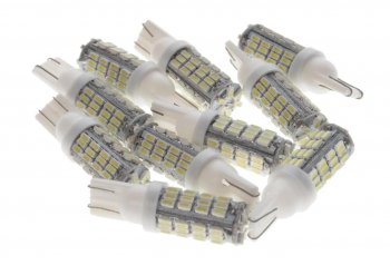 75 р. Лампа светодиодная 12V W5W T10 W2.1x9.5d 6000K 54 SMD 3258 White MEGA ELECTRIC MEGA ELECTRIC 010854w  с доставкой в г. Воронеж. Увеличить фотографию 1