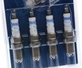 1 429 р. Свеча зажигания FR91X SUPER-4 комплект BOSCH BOSCH 0242222804  с доставкой в г. Воронеж. Увеличить фотографию 2