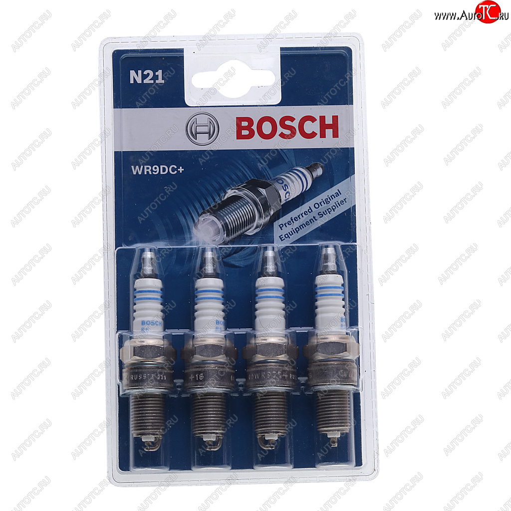 299 р. Свеча зажигания WR9DC 0.8 комплект BOSCH BOSCH 0242225960  с доставкой в г. Воронеж
