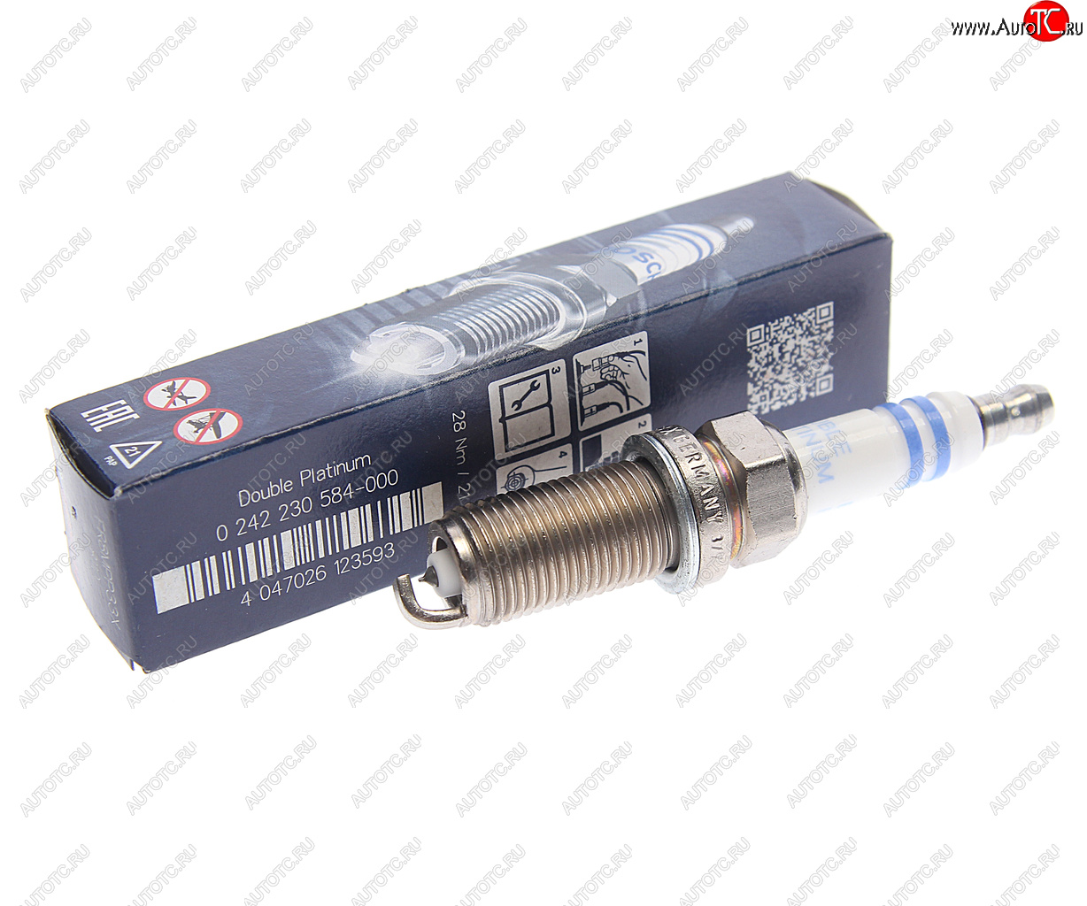 829 р. Свеча зажигания NISSAN Murano,Pathfinder,Teana,X-Trail INFINITI FX35,45 FR8MPP33X (1.0) BOSCH BOSCH 0242230584  с доставкой в г. Воронеж