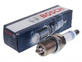 449 р. Свеча зажигания BOSCH FGR7DQE BOSCH 0242235748  с доставкой в г. Воронеж. Увеличить фотографию 1