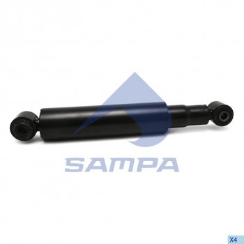 3 299 р. Амортизатор MAN TGS передний (409658 70x61 20x55 16x50 OO) SAMPA SAMPA 024.244-01  с доставкой в г. Воронеж. Увеличить фотографию 1