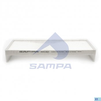 999 р. Фильтр воздушный салона MAN TGA,TGL,TGM SAMPA SAMPA 024.492-01  с доставкой в г. Воронеж. Увеличить фотографию 1