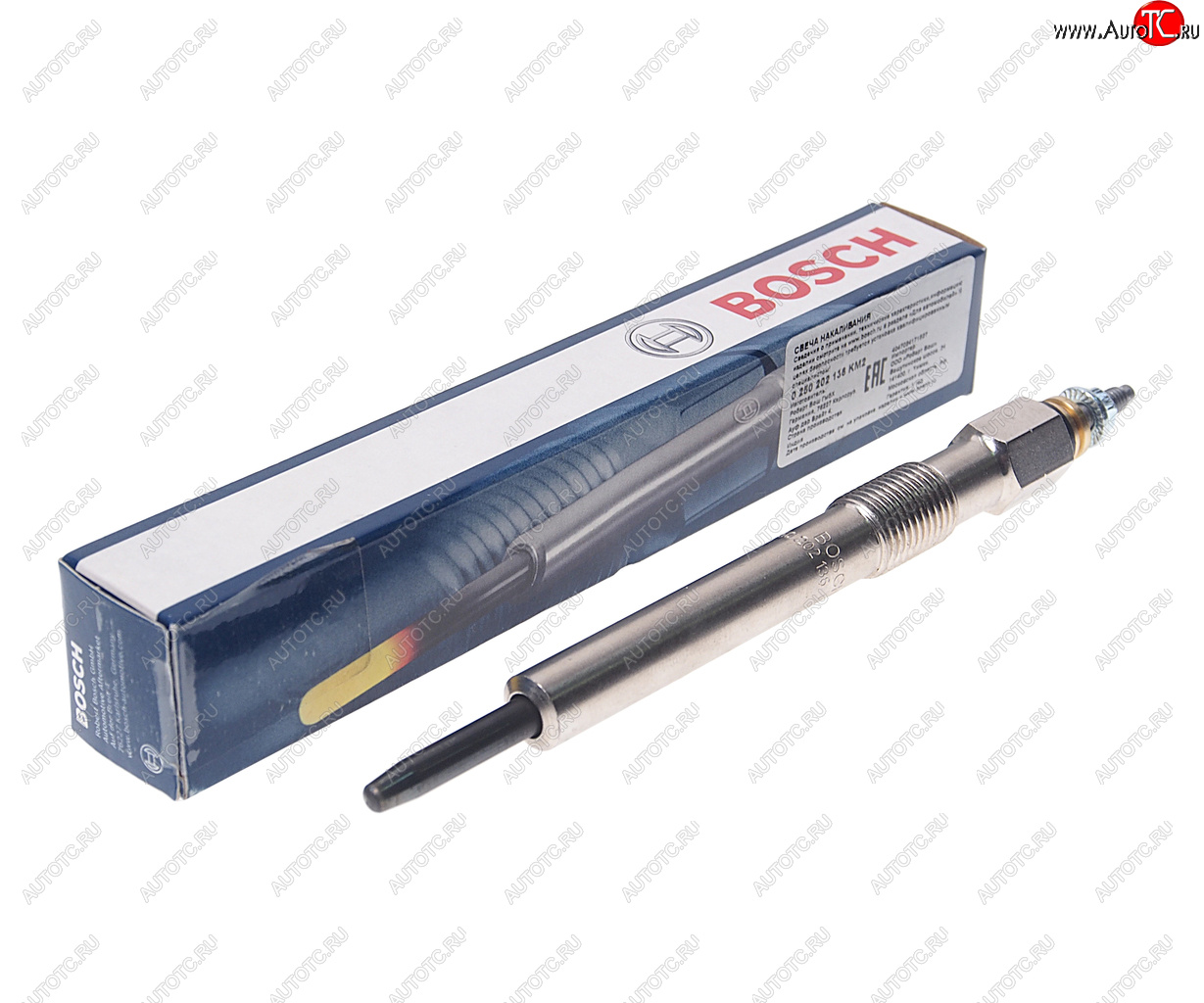 999 р. Свеча накаливания BOSCH BOSCH 0250202136  с доставкой в г. Воронеж