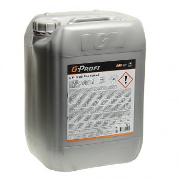6 999 р. Масло дизельное G-PROFI MSI Plus CI-4E7E5 15W40 псинт.20л G-ENERGY GAZPROMNEFT 0253130340  с доставкой в г. Воронеж. Увеличить фотографию 1