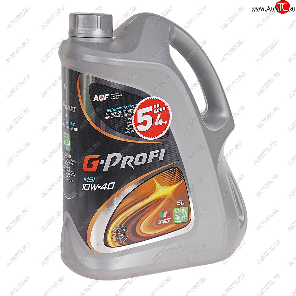 2 189 р. Масло дизельное G-PROFI MSI CI-4E5 10W40 псинт.5л G-ENERGY GAZPROMNEFT 0253133690  с доставкой в г. Воронеж