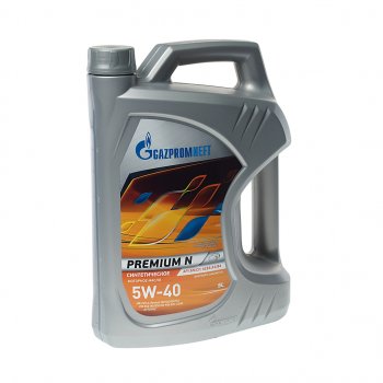 2 979 р. Масло моторное Premium N SNCFA3B4 5W40 синт.5л GAZPROMNEFT GAZPROMNEFT 0253140424  с доставкой в г. Воронеж. Увеличить фотографию 1