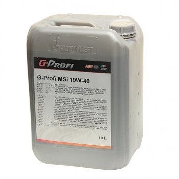 4 299 р. Масло дизельное G-PROFI MSI CI-4E5 10W40 псинт.10л G-ENERGY GAZPROMNEFT 0253142020  с доставкой в г. Воронеж. Увеличить фотографию 1