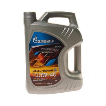 2 179 р. Масло дизельное DIESEL PREMIUM CI-4SLE7E5 10W40 псинт.5л GAZPROMNEFT GAZPROMNEFT 0253142105  с доставкой в г. Воронеж. Увеличить фотографию 1