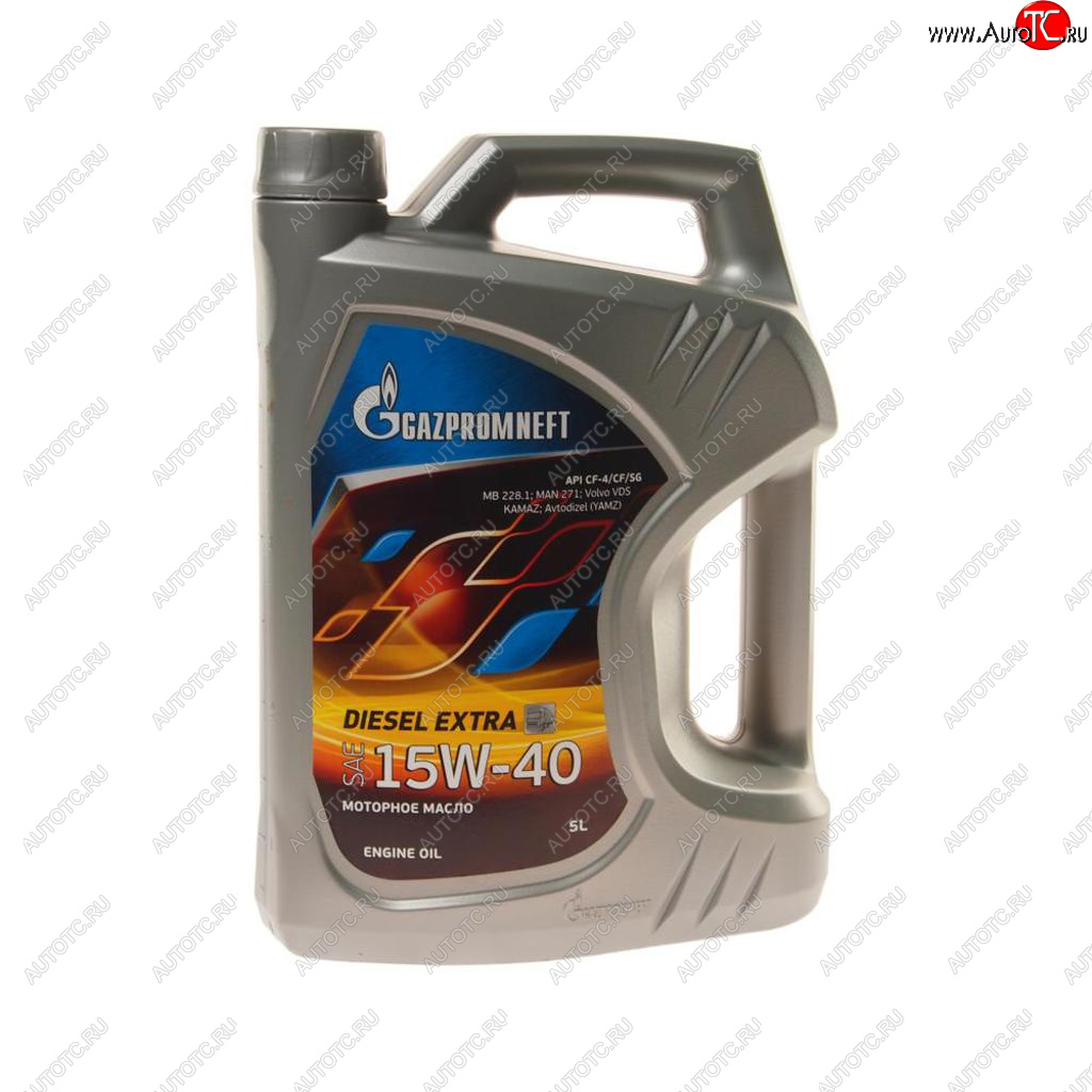 1 579 р. Масло дизельное DIESEL EXTRA CF-4SG 15W40 мин.5л GAZPROMNEFT GAZPROMNEFT 0253142113  с доставкой в г. Воронеж
