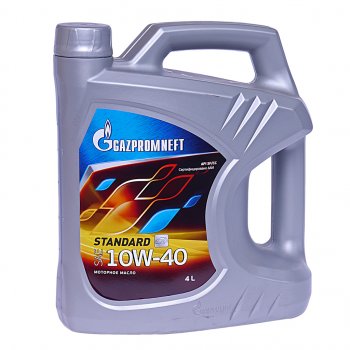 1 229 р. Масло моторное Standart SFCC 10W40 мин.4л GAZPROMNEFT GAZPROMNEFT 0253142161  с доставкой в г. Воронеж. Увеличить фотографию 1