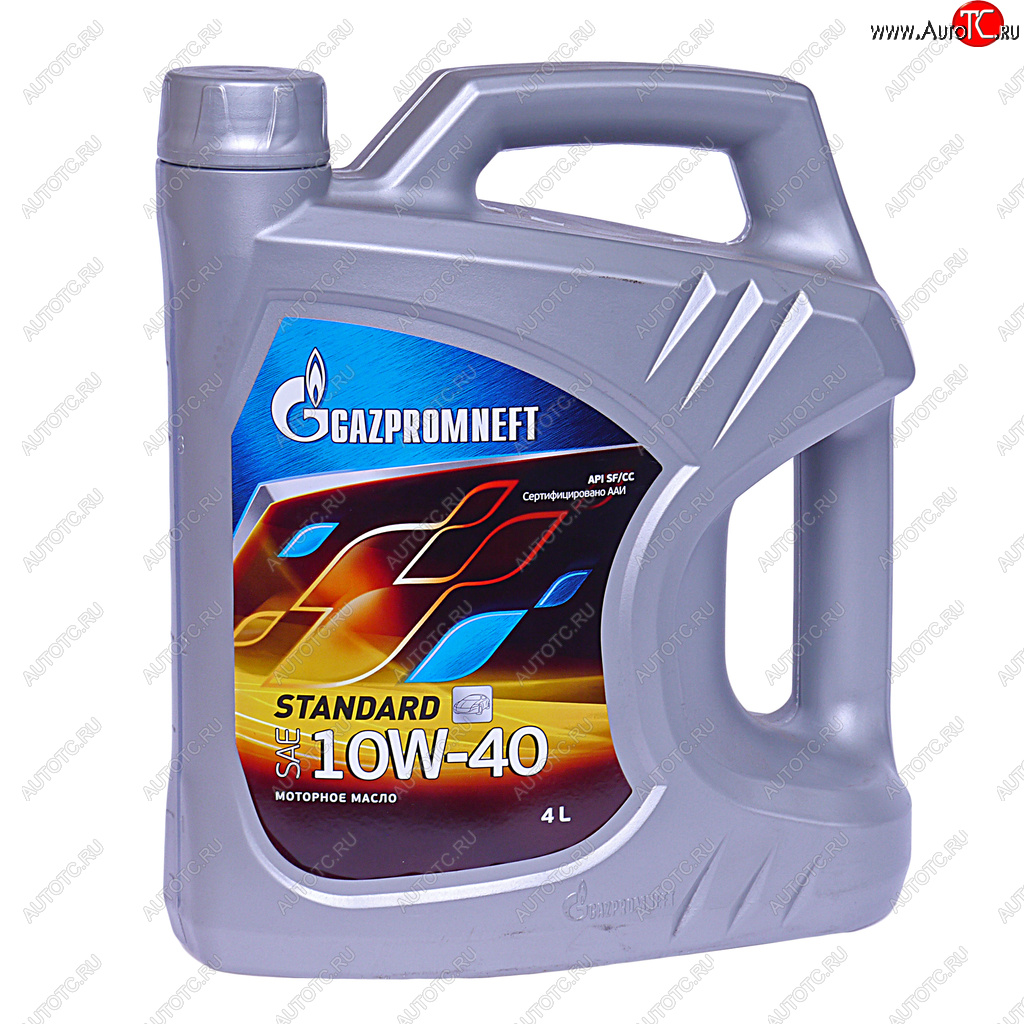1 229 р. Масло моторное Standart SFCC 10W40 мин.4л GAZPROMNEFT GAZPROMNEFT 0253142161  с доставкой в г. Воронеж