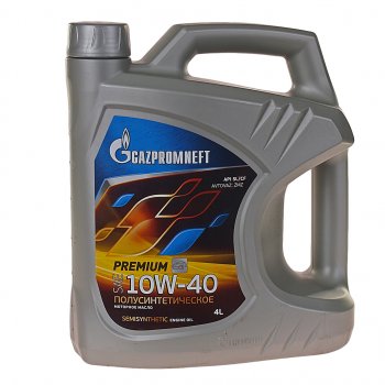 1 599 р. Масло моторное Premium L SLCF 10W40 псинт.4л GAZPROMNEFT GAZPROMNEFT 0253142211  с доставкой в г. Воронеж. Увеличить фотографию 1
