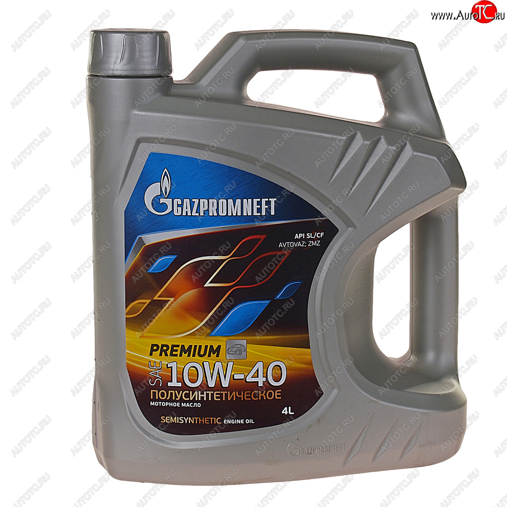 1 599 р. Масло моторное Premium L SLCF 10W40 псинт.4л GAZPROMNEFT GAZPROMNEFT 0253142211  с доставкой в г. Воронеж