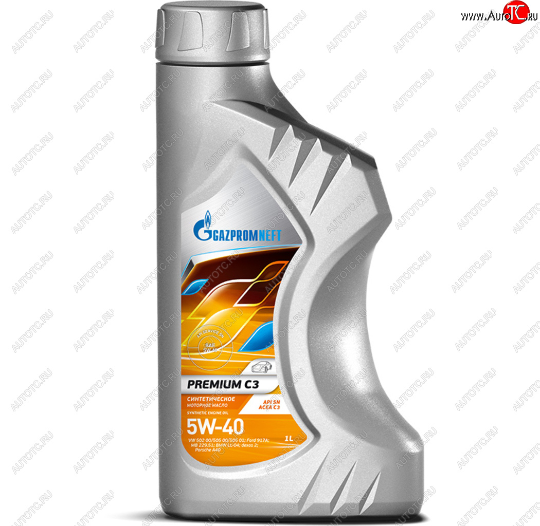859 р. Масло моторное Premium C3SN 5W40 синт.1л GAZPROMNEFT GAZPROMNEFT 0253142232  с доставкой в г. Воронеж