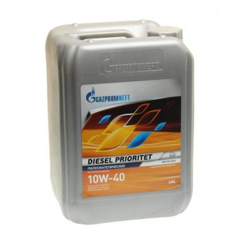 4 089 р. Масло дизельное DIESEL PRIORITET CH-4SJ 10W40 псинт.10л9.23кг GAZPROMNEFT GAZPROMNEFT 0253142308  с доставкой в г. Воронеж. Увеличить фотографию 1