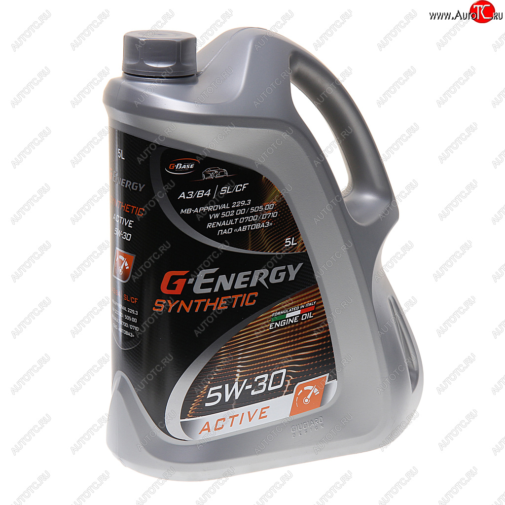 3 089 р. Масло моторное Synthetic Active SNCFA3B4 5W30 синт.5л G-ENERGY GAZPROMNEFT 0253142406  с доставкой в г. Воронеж