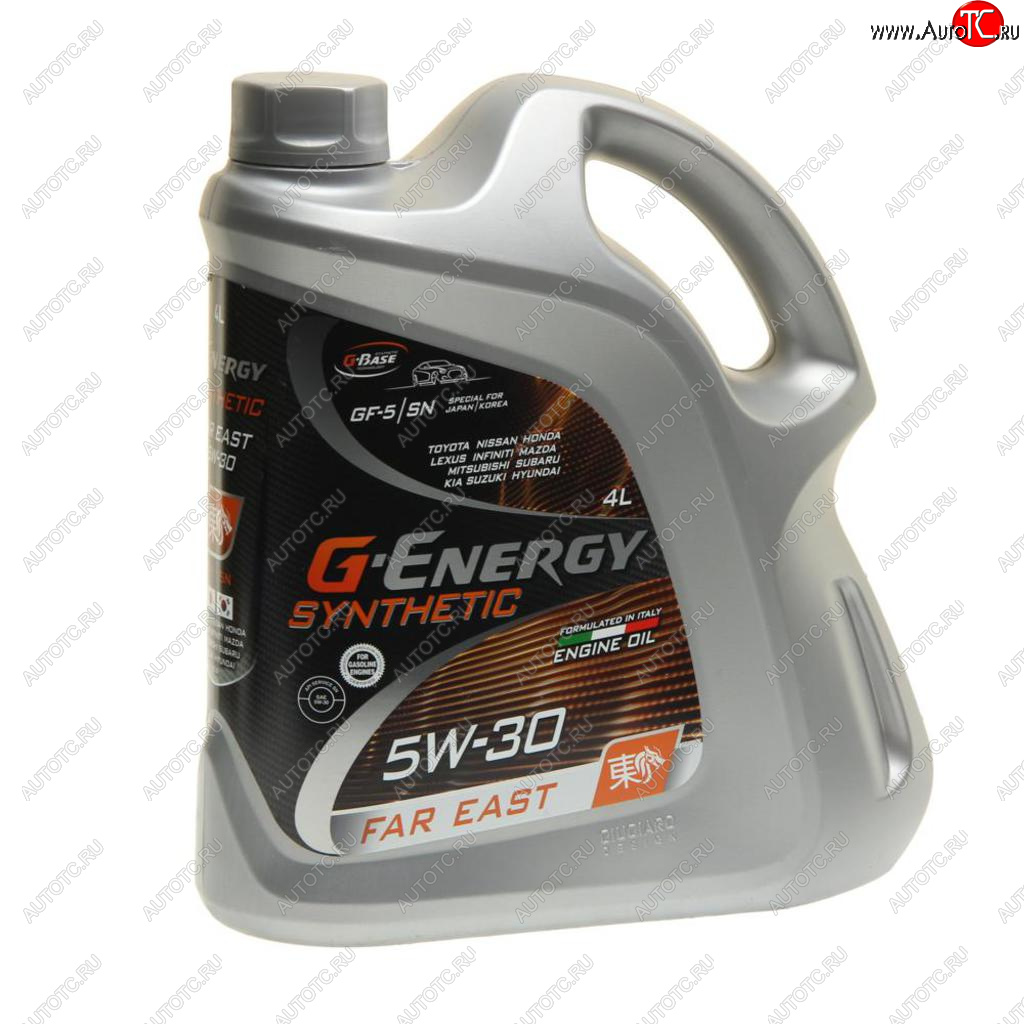 2 699 р. Масло моторное Synthetic Far East GF-6ASNSP 5W30 синт.4л G-ENERGY GAZPROMNEFT 0253142415  с доставкой в г. Воронеж