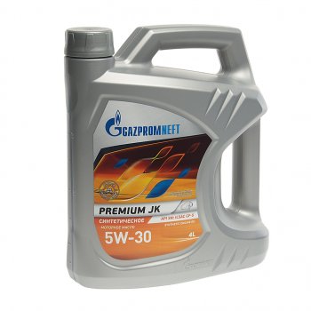 2 259 р. Масло моторное Premium JK GF-5 5W30 синт.4л GAZPROMNEFT GAZPROMNEFT 0253142506  с доставкой в г. Воронеж. Увеличить фотографию 1