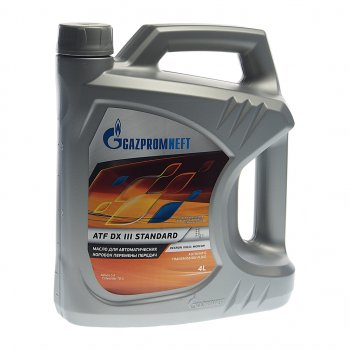 1 799 р. Масло трансмиссионное ATF DX III Standart 4л GAZPROMNEFT GAZPROMNEFT 0253650140  с доставкой в г. Воронеж. Увеличить фотографию 1