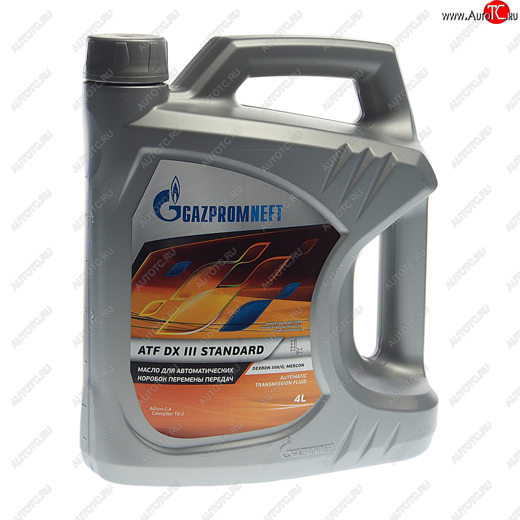 1 799 р. Масло трансмиссионное ATF DX III Standart 4л GAZPROMNEFT GAZPROMNEFT 0253650140  с доставкой в г. Воронеж