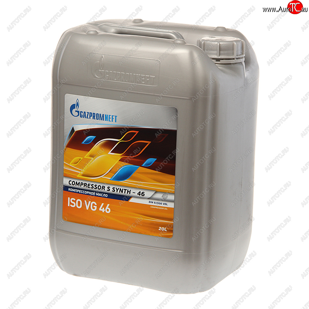 8 349 р. Масло компрессорное COMPRESSOR S SYNTH-46 20л17.59кг GAZPROMNEFT GAZPROMNEFT 0253720209  с доставкой в г. Воронеж