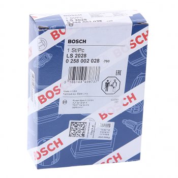 5 449 р. Датчик кислорода DAEWOO Nexia (09-),Leganza,Nubira CHEVROLET Lanos,Rezzo BOSCH BOSCH 0258002028  с доставкой в г. Воронеж. Увеличить фотографию 2