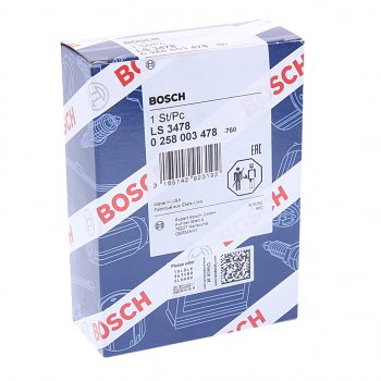 7 449 р. Датчик кислорода VW AUDI SEAT SKODA BOSCH BOSCH 0258003478  с доставкой в г. Воронеж. Увеличить фотографию 2