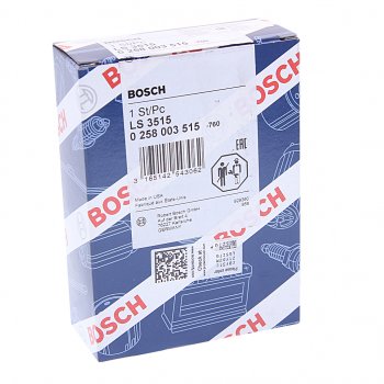 4 199 р. Датчик кислорода MERCEDES Vito (W638) BOSCH BOSCH 0258003515 BOSCH 0258003515  с доставкой в г. Воронеж. Увеличить фотографию 2