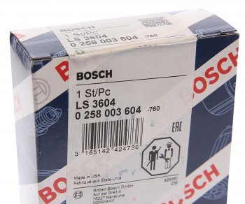 10 349 р. Датчик кислорода VW Golf (94-) BOSCH BOSCH 0258003604  с доставкой в г. Воронеж. Увеличить фотографию 3