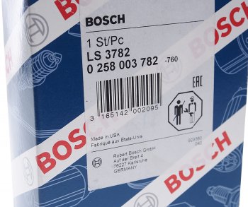 8 749 р. Датчик кислорода MERCEDES E (W210,W211) BOSCH BOSCH 0258003782  с доставкой в г. Воронеж. Увеличить фотографию 4